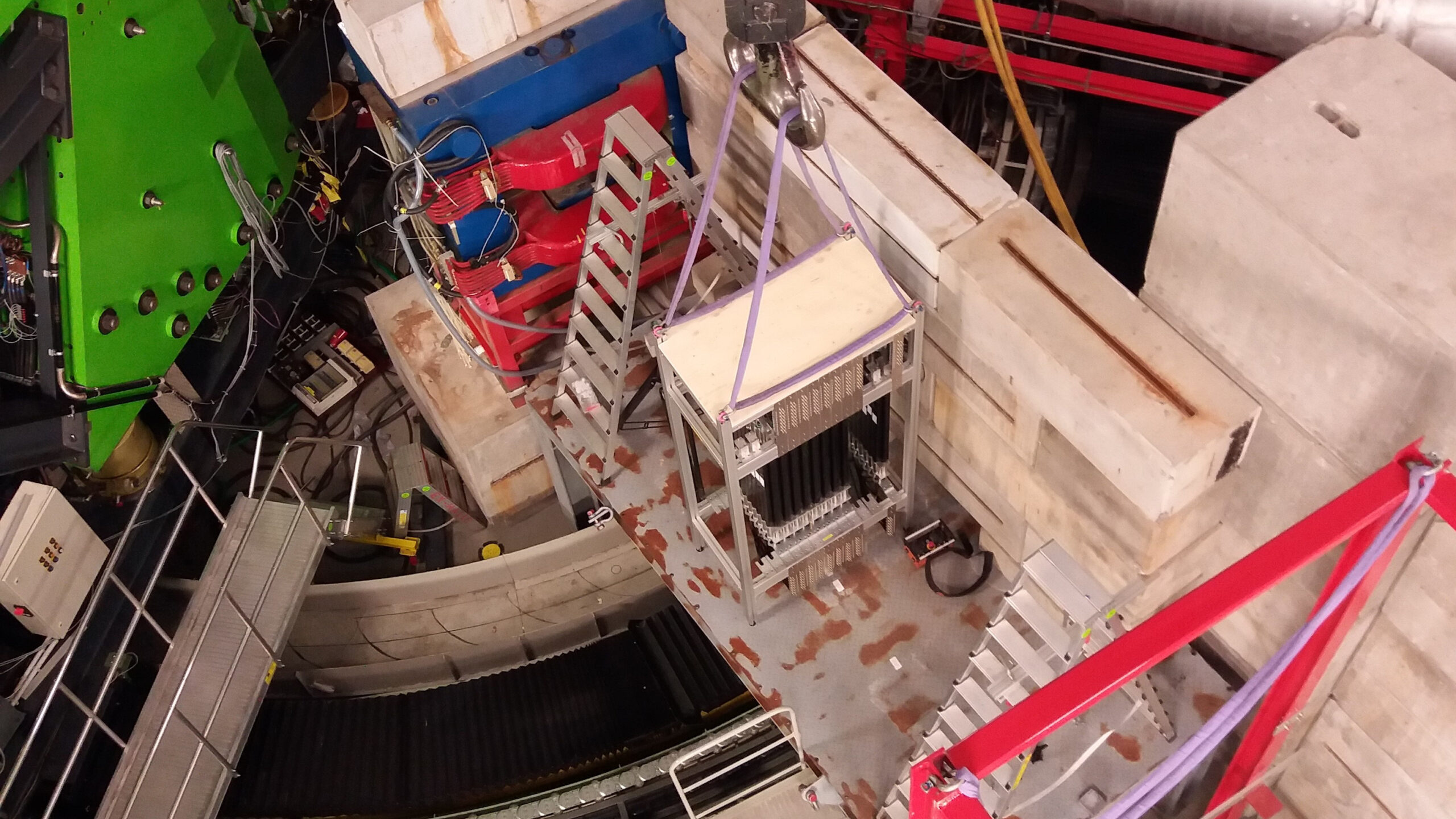 Neutron Polarimeter Assembly, 2018