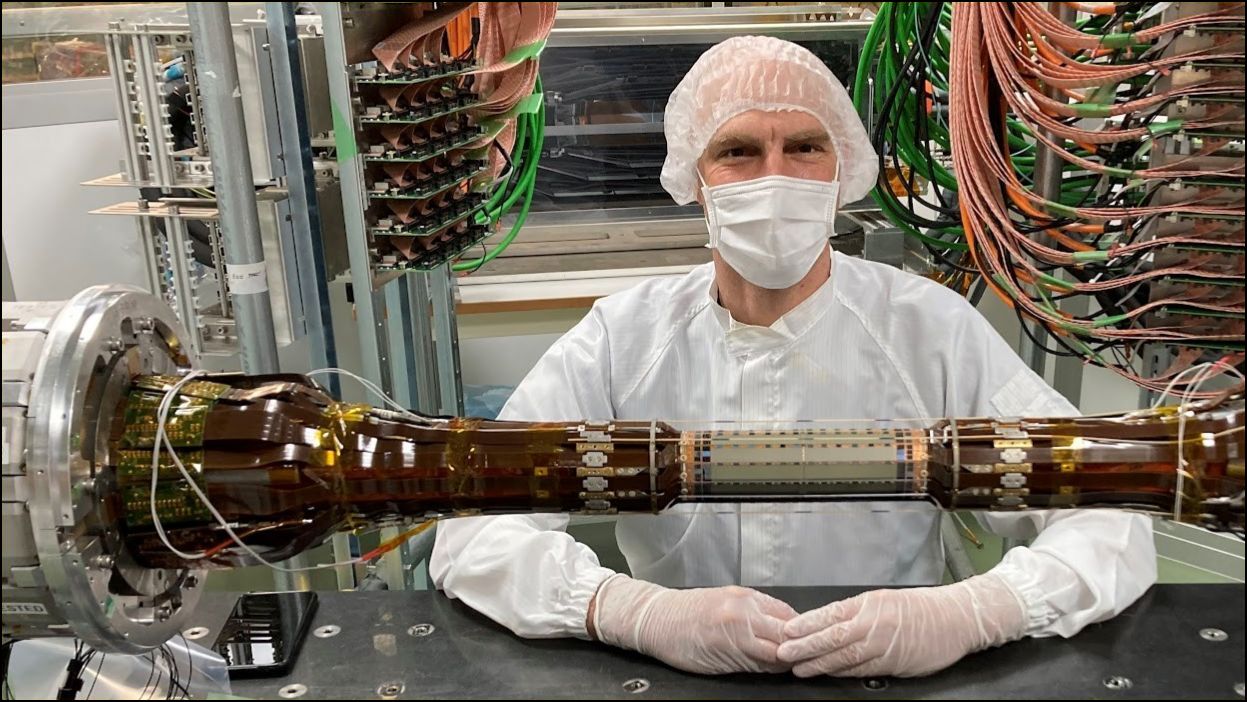 Working on PXD2 in Tsukuba Hall, 2023