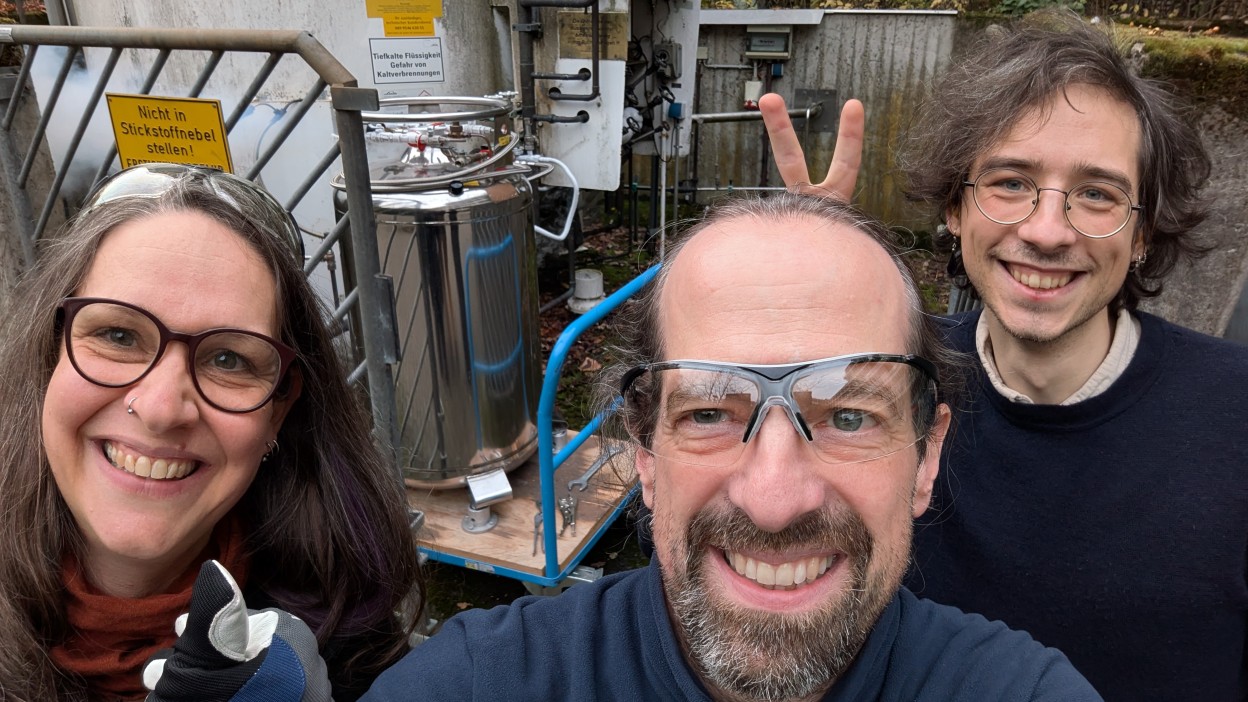 Beam time preparations, 2025